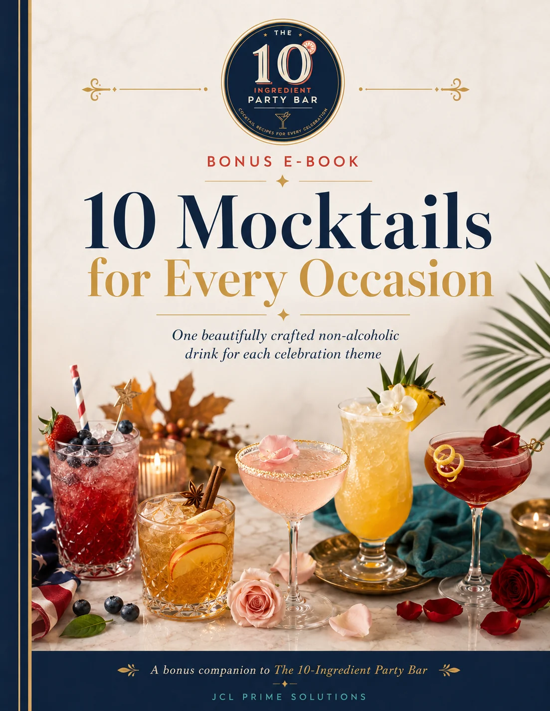 10 Mocktails for Every Occasion bonus e-book