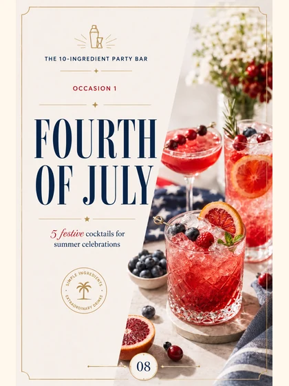 Fourth of July section cover